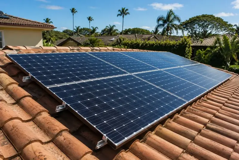 Installation de panneaux solaires à Puycalvel